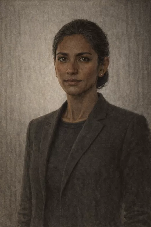 Anika Rao — character portrait